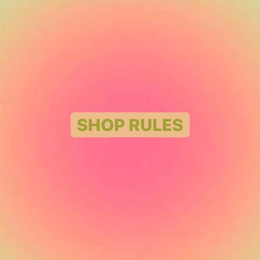 🦋☁️ SHOP POLICIES ☁️🦋
